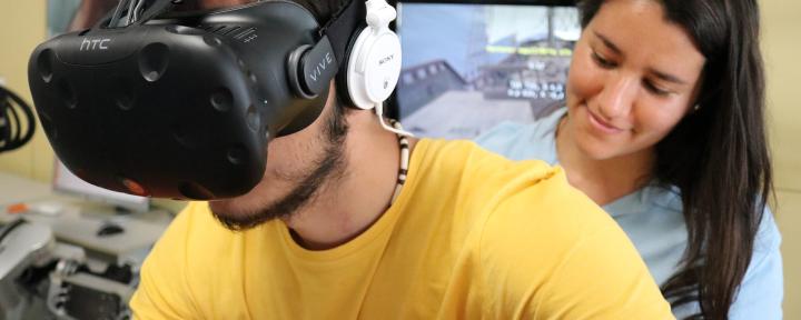 Tratamiento del dolor neuropático mediante estimulación transcraneal y realidad virtual